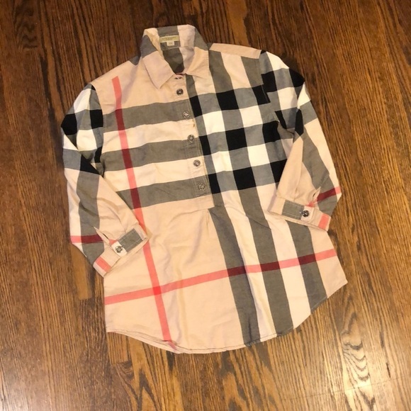 BURBERRY Nova Check Blouse - Picture 1 of 7